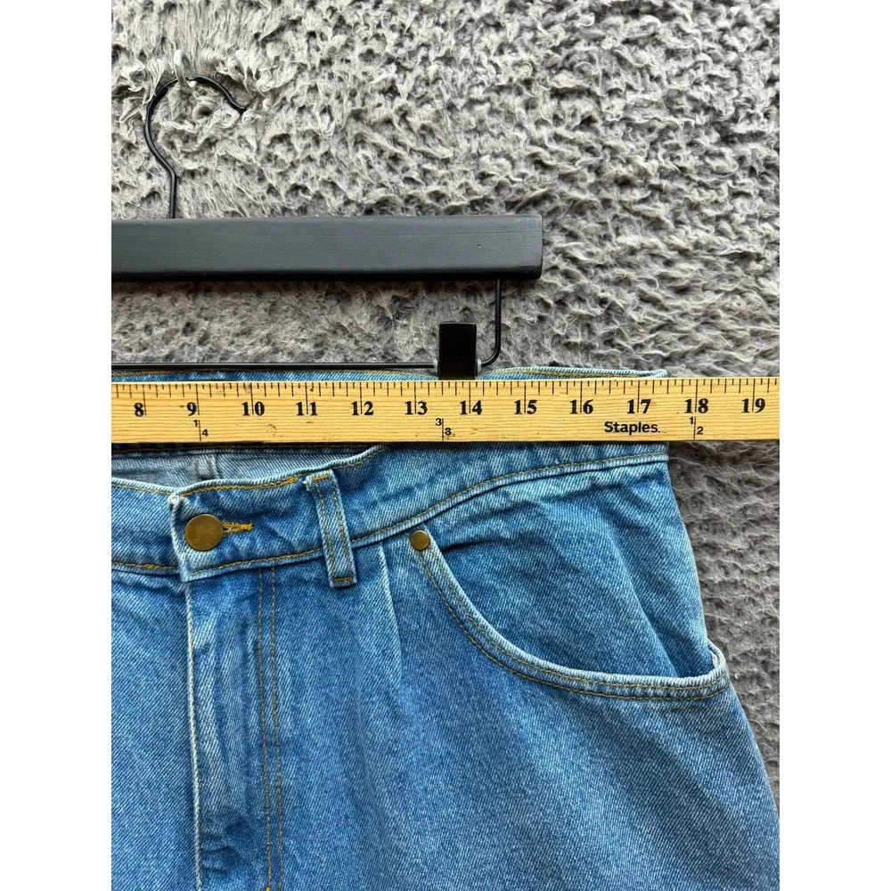 Magenta Skateboards OG Baggy Denim Pants Blue Stonewash Mens Size M